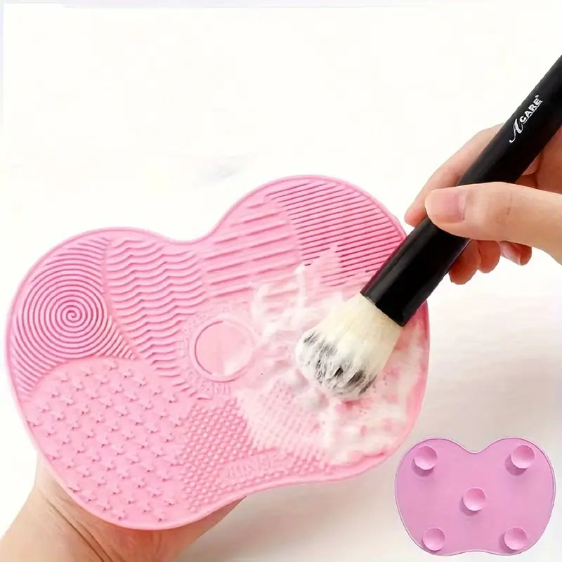 FRAP Silicone Apple-Shaped Scrub Pad with Suction Cup