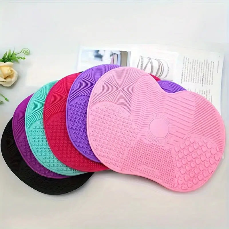 FRAP Silicone Apple-Shaped Scrub Pad with Suction Cup