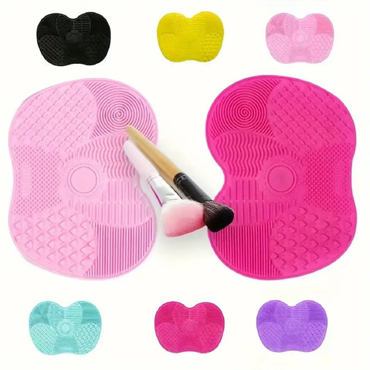 FRAP Silicone Apple-Shaped Scrub Pad with Suction Cup